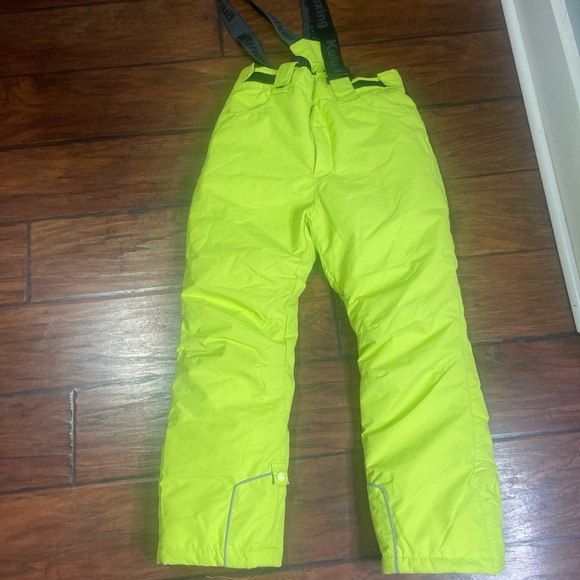 Kuluoxing Unisex kids Insulated snow bib, snowboard ski pants  size 14 - Picture 1 of 7